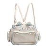 Ladies' Backpacks Y2K Carto Cat Print Japanese Kawaii Sweet Schoolbags High-capacity Adjustable Single Shoulder Crossbody Bags