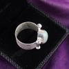 Natural Amazonite Gemstone 925 Sterling Silver Jewelry Handmade Ring For Women RR-22-30