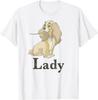 Hot Fashion Unisex Lady and The Tramp Spaghetti Lady Couples T-Shirt S-4XL Four Seasons Gift