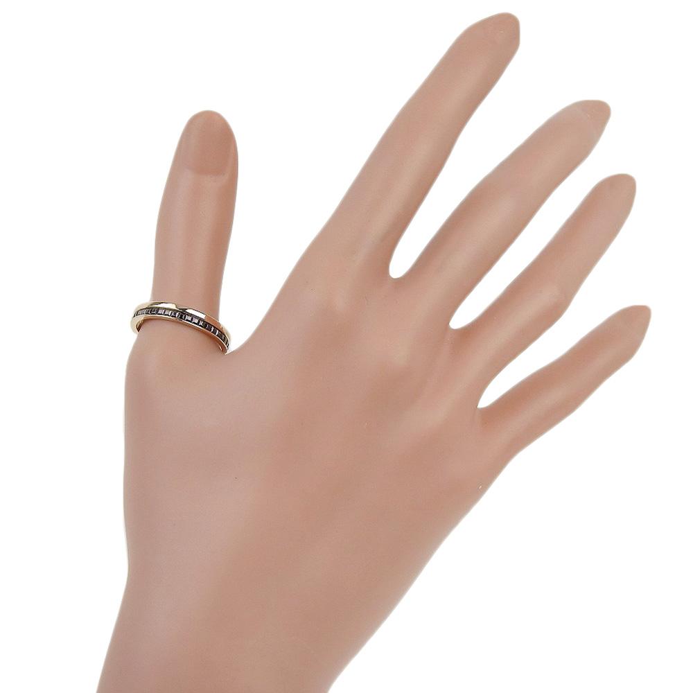 Boucheron Cattle Ring Classic Ring K18 Pink Gold #9.9(US Size) 5g Mens Used