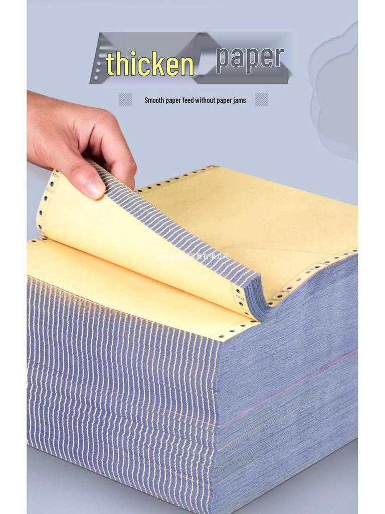 Multi-Part Dot Matrix Printer Paper: Single to Five-Part for Receipts & Delivery Notes.
