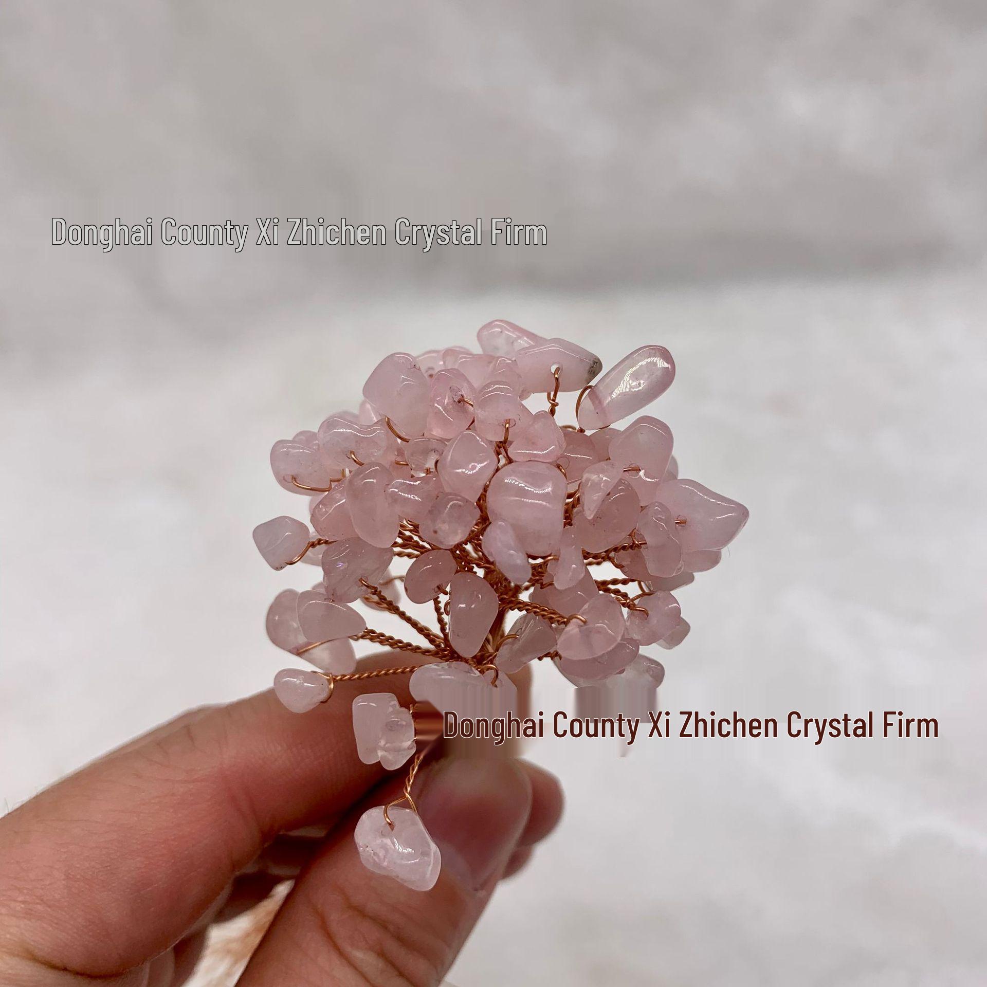 DIY Handmade Copper Wire Crystal Money Tree Kit