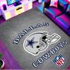Dallas Cowboys Print Rug, Washable Floor Carpet, For Entryway Dorm Laundry Room Office Study, Home Decor Birthday Christmas Gift