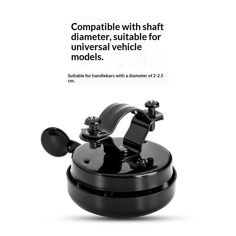 Vintage Metal Bicycle Bell 100Db Loud Sound Quick Install Handlebar Bell For Mountain Road Kids Bicycle Cycling Safety Parts