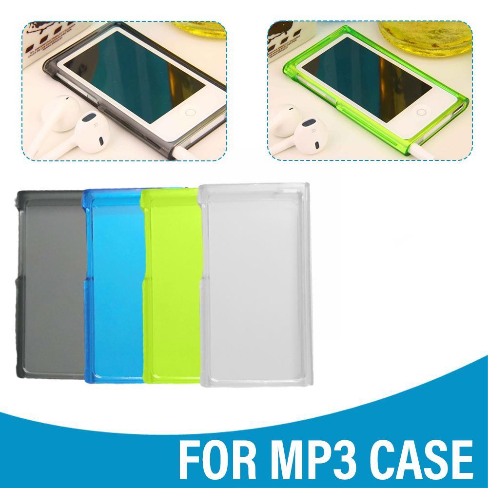 Funda de Gel TPU Transparente Brillante Para Nuevo IPod Nano 7ª Generación 7G Carcasa Protectora Protector de Pantalla Gratis J4U6