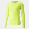 Men's Liga Technical Fluorescent Silver Logo T-Shirt