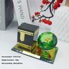 Ramadan Camel Desktop Decor Set Charming Islamic Theme Ornament for Festive Home Crystal Glass with Lantern Motif