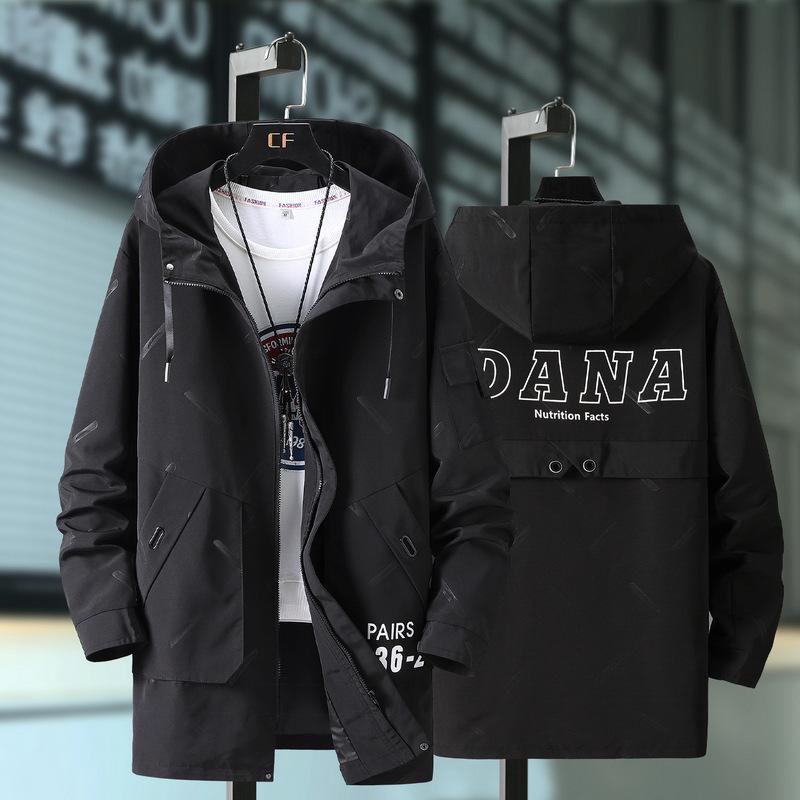 Winter verdickte Übergröße mit Kapuze, lässiger Reißverschluss, lockerer Typ, Stehkragen, warme Jacke, 4XL-10XL