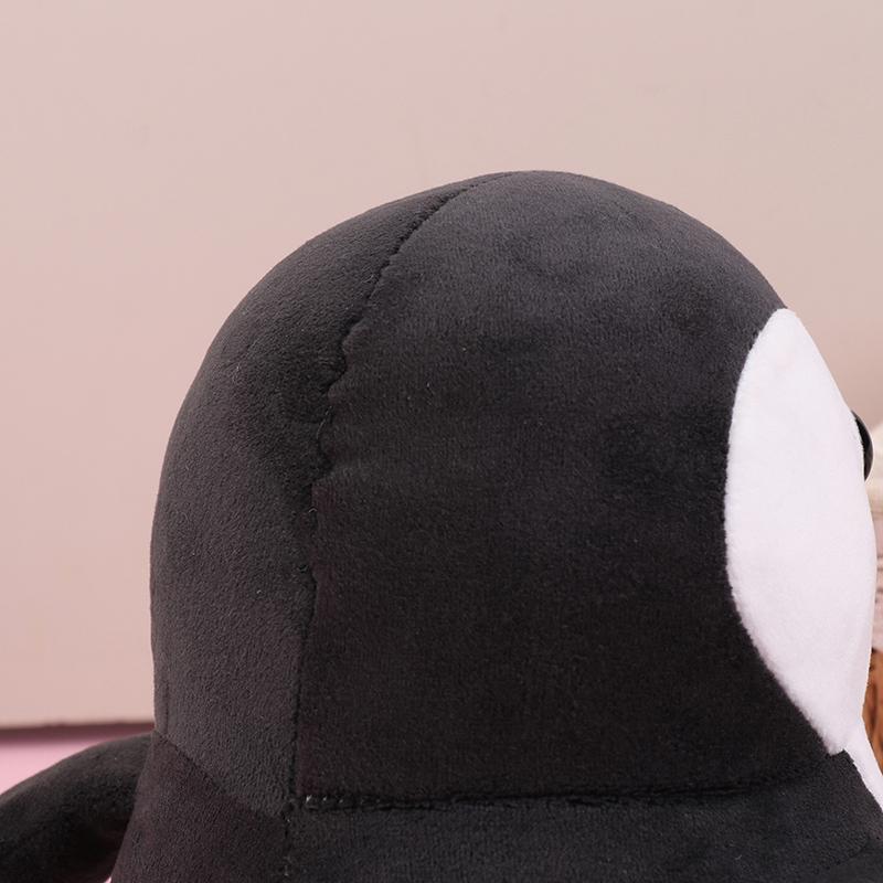 1 Piece 25/35/45Cm Cartoon Colorful  Penguin Plush Doll Pillow Blue Black Pink Animal Toy Home Decoration Gift For Boys Girls
