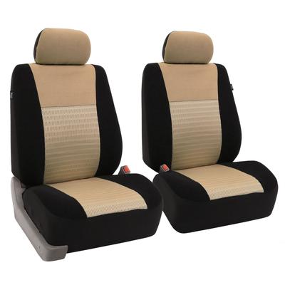 FH Group International Car Seat 3D Air Front Universal Low Back Airbag Officially Imported from FB060BEIGE102 Covers, Beige, Mesh, Seat, Fit, Type,