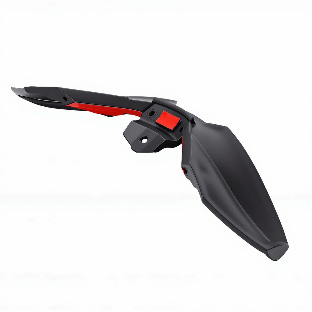 Frontal Spoilers Winglet Black Color Motorcycle Downforce Naked Frontal Spoilers Winglet Replacement for MT 09 MT09 SP