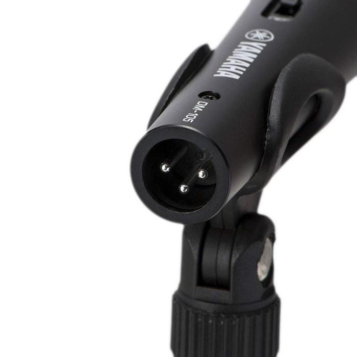 Yamaha Dynamic Microphone DM-105 (Black/White) with 5m XLR-to-Phone Cable