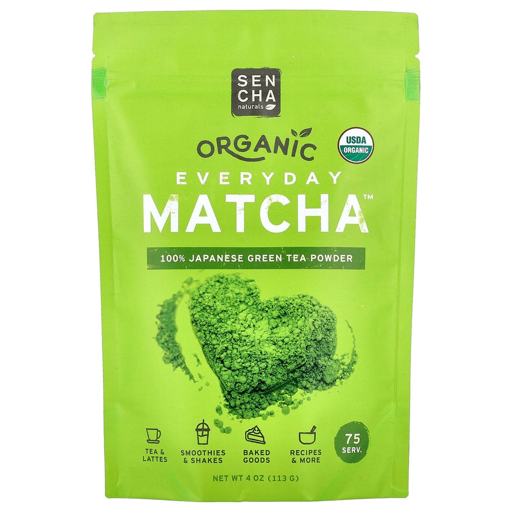 Sencha Naturals Everyday Matcha Japanese Green Tea Powder 113g (4oz)