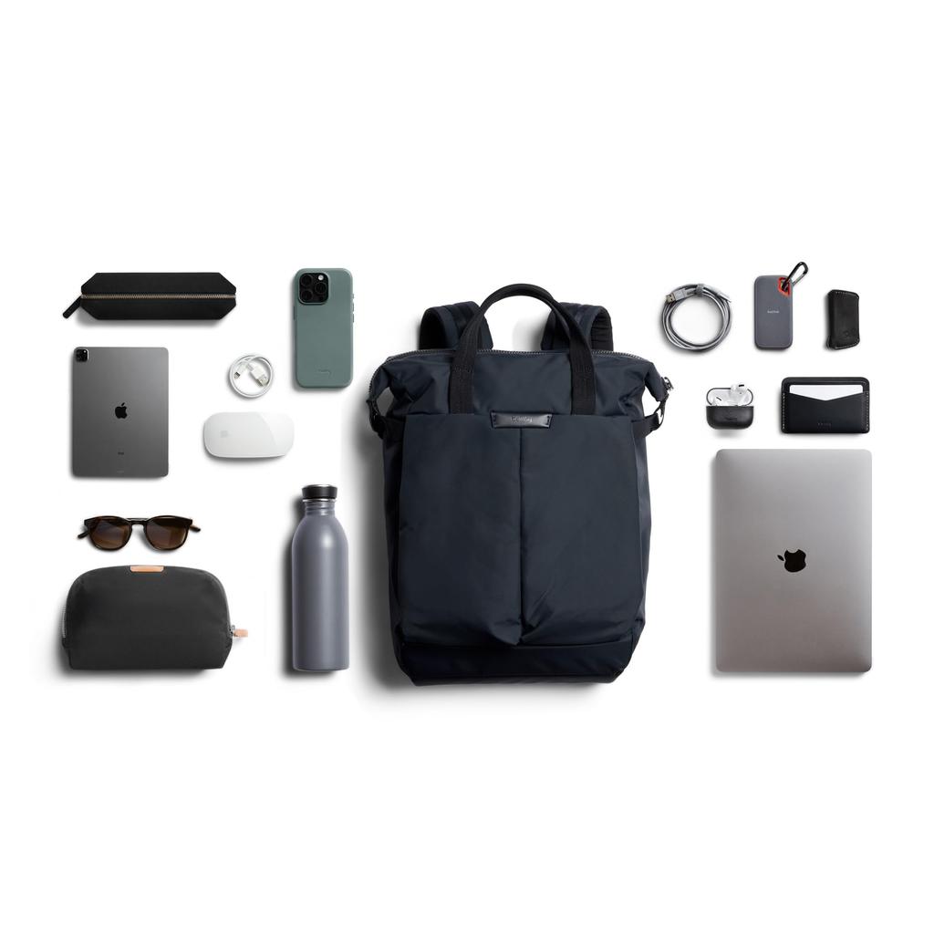 Bellroy Tokyo Totepack Compact Backpack Tote Bag for 13-inch Laptop - Navy