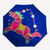 1pc Colorful Horse Ornament Folding Umbrella | Elegant Design, Fashionable Accessory, Durable Construction, Sturdy Ribs Yy251107038