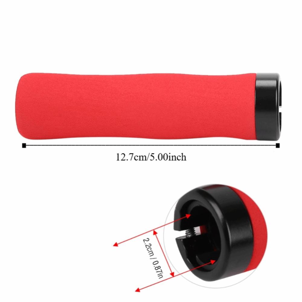 1 Pair with Bar Plugs Mountain Bike Grip Sponge Handlebar Grip Durable Bike Grip  Mountain Bike
