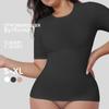 Women Solid Color Waist Cinching Shaping Slimming Outer Corset Top