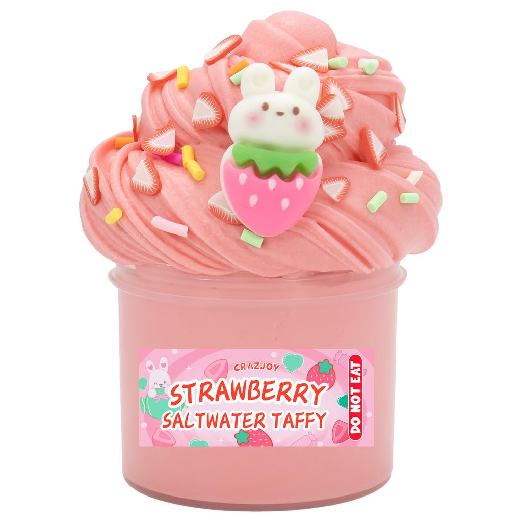 Festliches 2,37oz Fluffy Butter Slime Kit, Nicht klebriges duftendes DIY-Bastelset, weiche Stressbewältigung für Partys und Feiertagsgeschenke