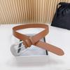 Women's Lux Cowhide Double-Sided Belt - Versatile, Fashionable, High-End