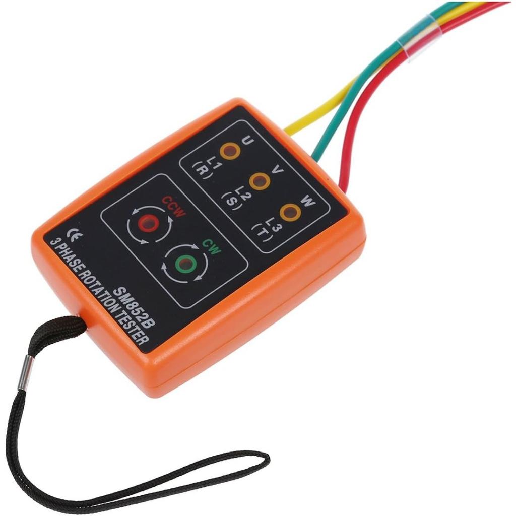 3-phase Sequence Rotation Direction Indicator Tester Checker