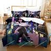 New Akudama Drive Bedding Set Single Twin Full Queen King Size Bed Set Adult Kid Bedroom Duvet Cover Sets 3D Anime Bed Sheet Set