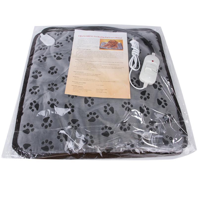 Household Waterproof Pet Electric Blanket Cat Dog Winter Warming Pad Power-Off Protection Bite-Resistant Mat Bed