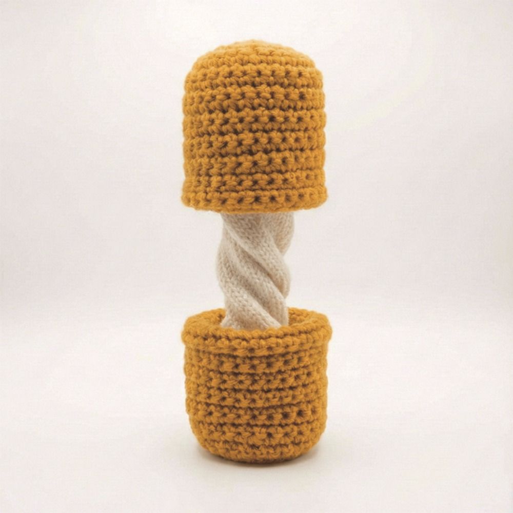 Cute Mozzarella Stick Scarf Warm Hand-Knitted Scarf Children Gift Long Neck Scarves Outdoor