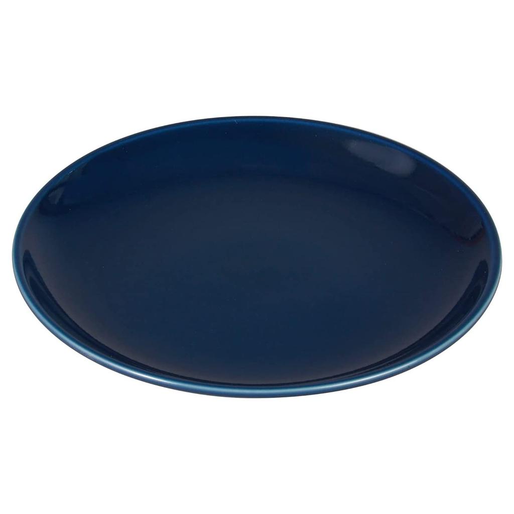 Nishikai Toki Hasami Ware Dinnerware Set for Single Includes Breakfast Cereal and Dishwasher and Microwave Made in Navy Wedding Gift "Common" Set,