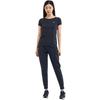 Under Armour Ua Armoursport High-Rise Webhose Einfarbig Mittelhoch Tailliert Konisch Gestrickte Sporthose Damen Hose Schwarz 1382727-001
