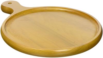 Takahashi Sangyo podnos na pizzu velký tulipánový dřevěný vyrobený v Japonsku WPZ05010 260 mm