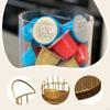 Holder Coffee Pod Storage Basket Multifunctional Accessory , Golden for Lover Rustic