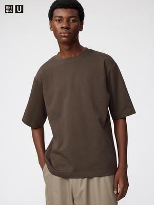 Airism CoTTon Oversized Crew Neck T shirT  5 8 