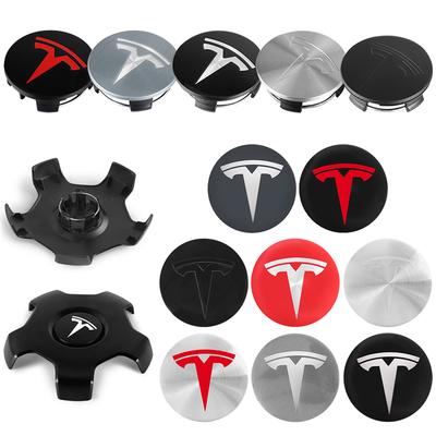 56mm 180mm Car Wheel Center Hub Cap Sticker Logo Cover Accessories For Model 3 Model Y Model S Model X Cybertruck Coil WYE