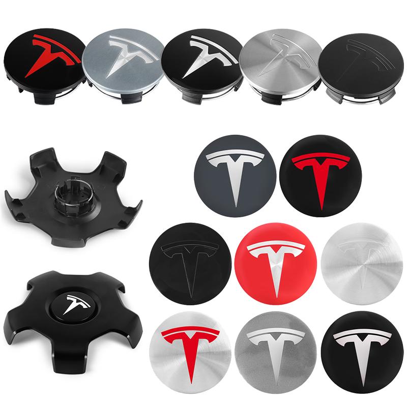 ZFX1 56mm 180mm Car Wheel Center Hub Cap Sticker Logo Cover Accessories For Tesla Model 3 Model Y Model S Model X Cybertruck Coil WYE