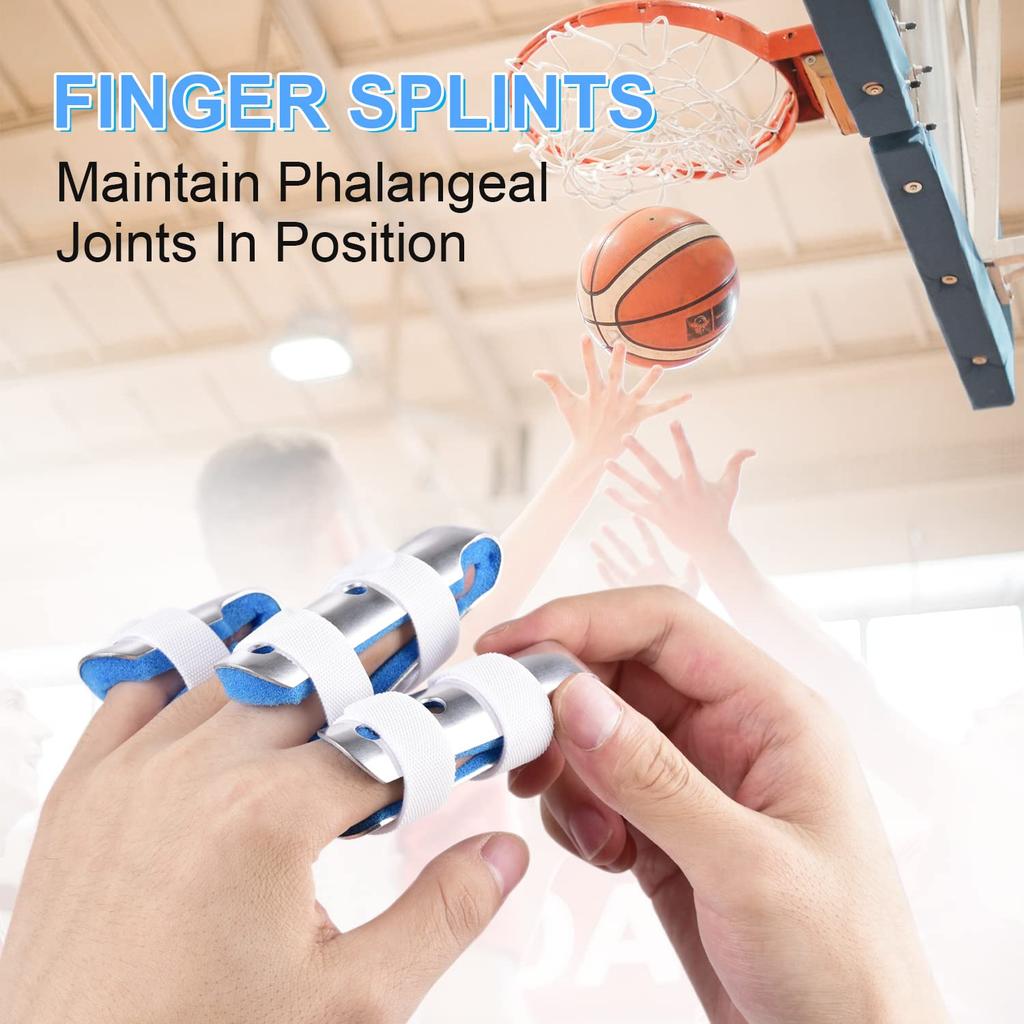 1Pc Finger Splint, Finger Support Brace Finger Stabilizer For Broken Fingers Straightening Arthritis Knuckle Immobilization