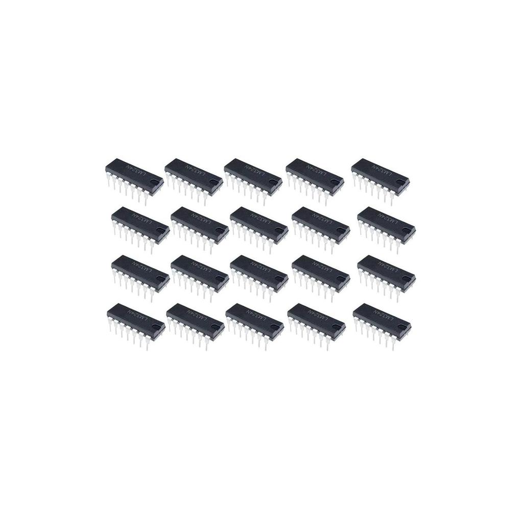 20PCS IC LM324N LM324 DIP14 Low Power Quad Op-Amp