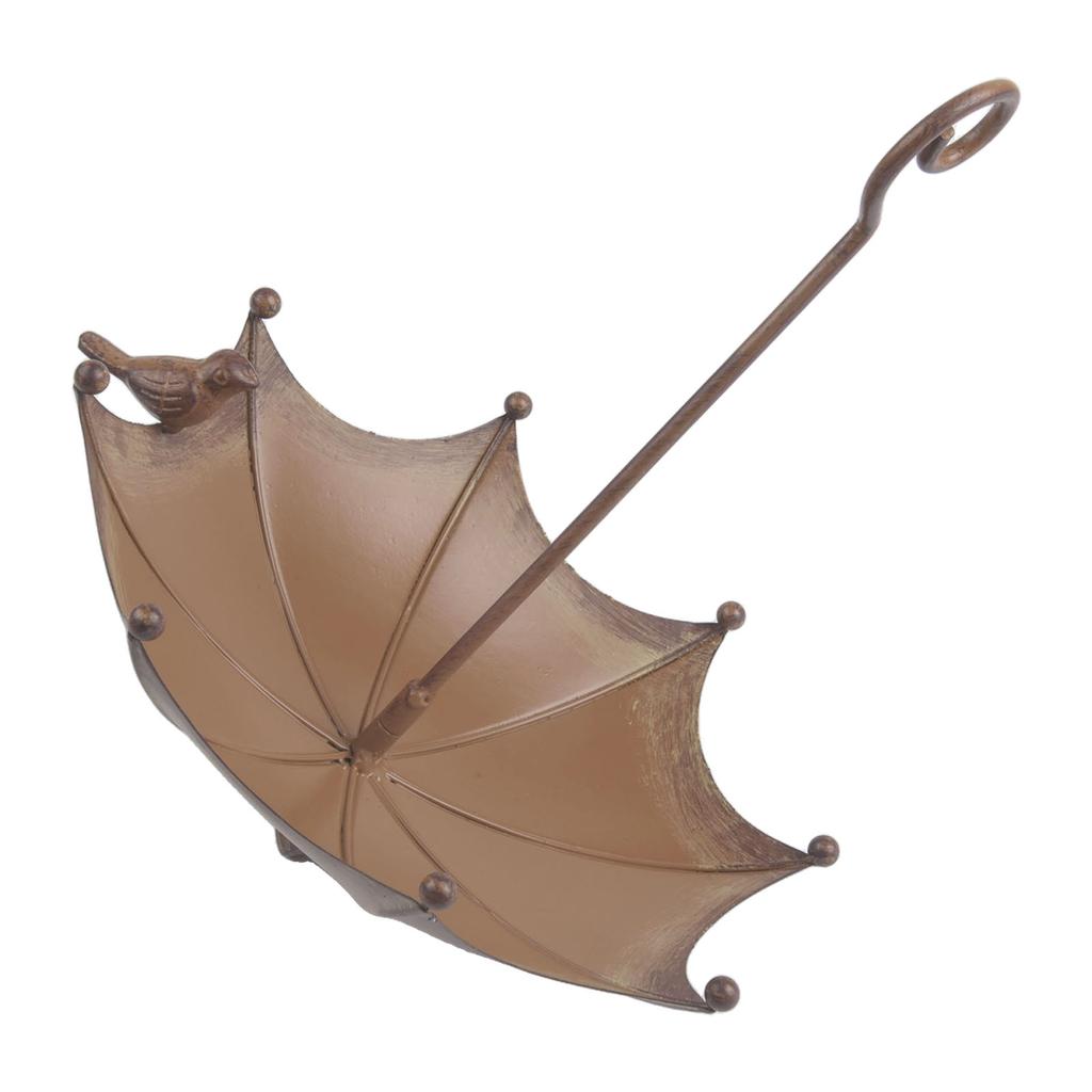 Unique Rustic Design Brown Bird Feeder with Hanging Device for Garden Use