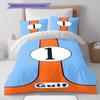 Cartoon Pattern Bedding Quilt Set Quilt Cover Pillowcase Home Decoration Birthday Gift (1 * duvet cover + 2 * pillowcase, without core)