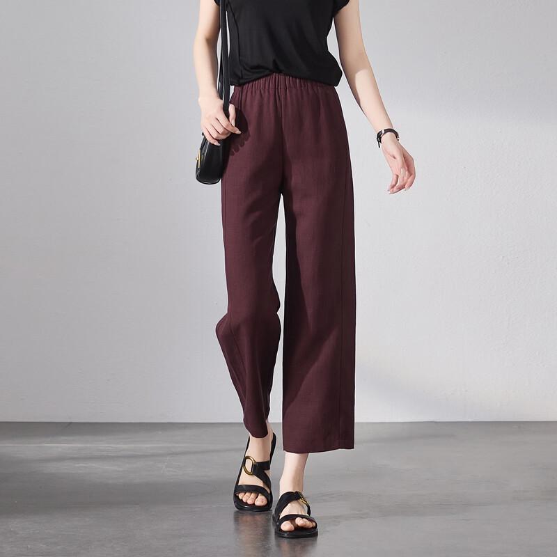SOFSIL Women s Summer Thin Straight Leg Casual Pants 29/XL