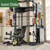 Quanzhida Smith Machine Power Rack Domestico Sistema Fitness Multifunzionale