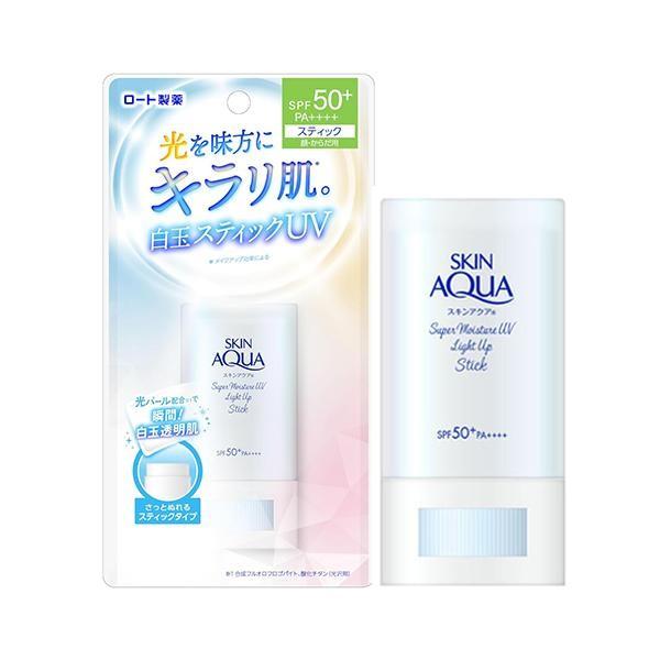 

Japan Rohto Skin Aqua Super Moisture UV Light Up Stick 19g 19g
