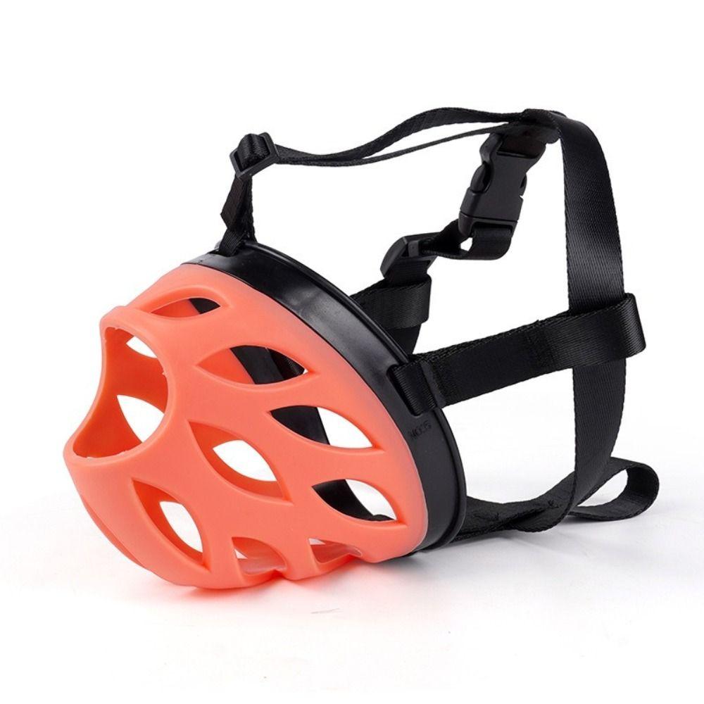 Leaky Nose Design Dog Muzzle Breathable Anti Chewing Mask Anti Biting Muzzle For Medium Large Dogs
