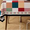 Geometric Light Luxury Dining Tablecloth Waterproof And Oil Proof Tablecloth Rectangular Dining Table And Coffee Table Dustproof