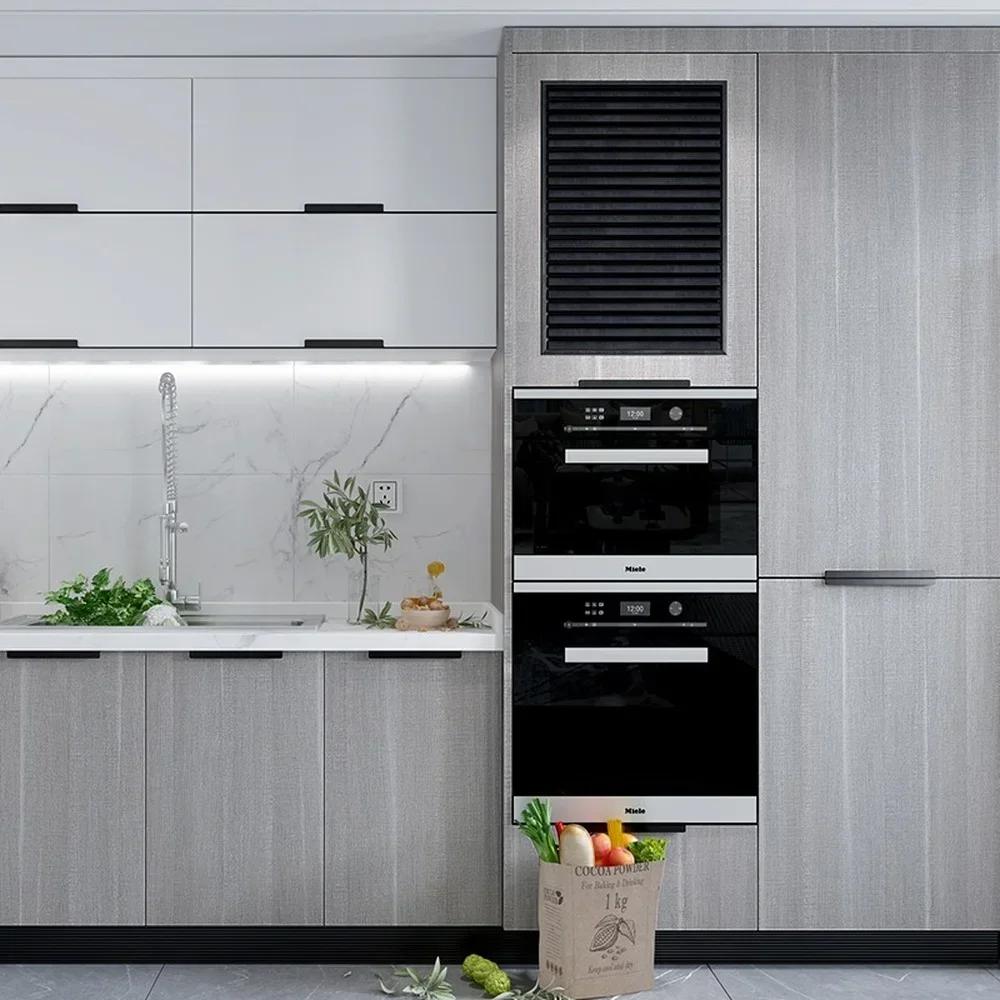 90 Lățime Autocolante Ușă Imitație Lemn pentru Dulap Garderobă Masă Mobilier Dulap Impermeabil PVC Autoadeziv Tapet Decor Acasă