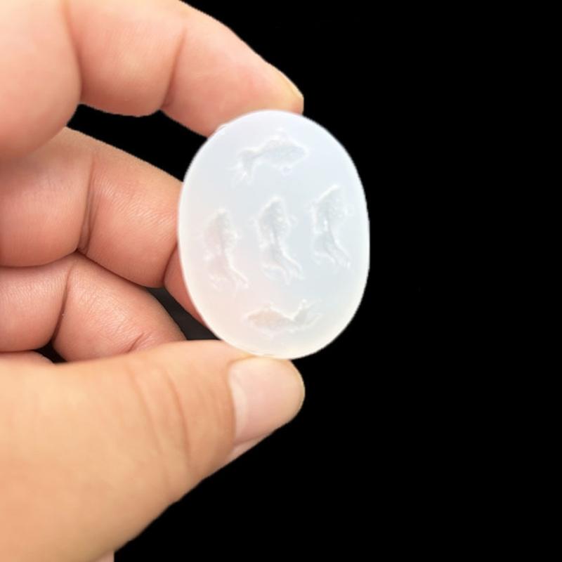 Stampo in Silicone per Alimenti a Forma di Pesce, Decorazione Ciondolo, Strumento per Artigianato per Bambini, Progetti Fai-da-Te e Ornamenti per la Casa