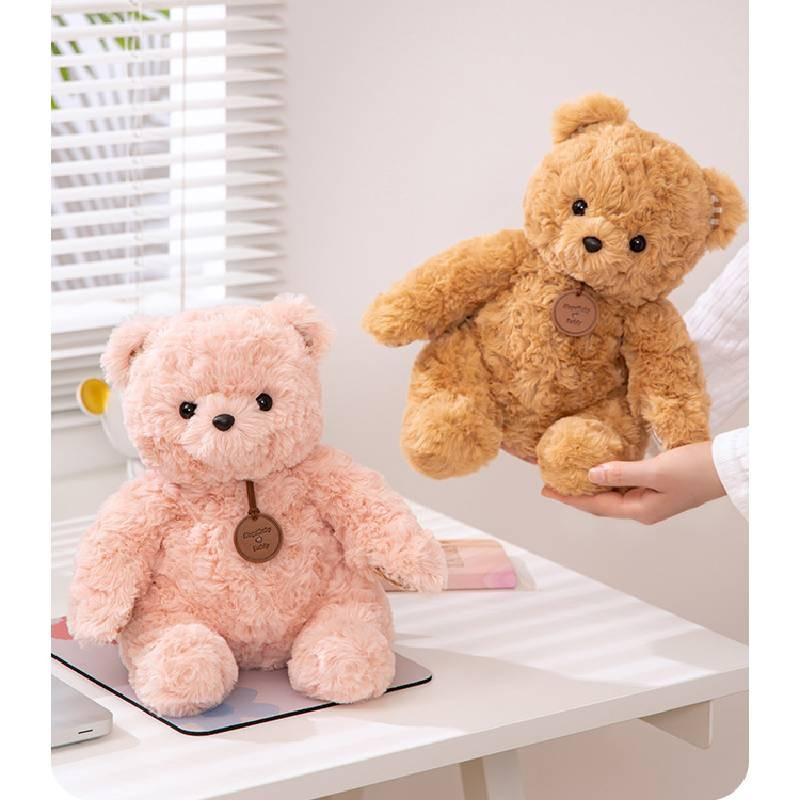 Hug Teddy Baby Pink Bear Plush Toy Cartoon Children Sleep With Comfort Gift Doll
