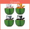 Chis Sweet Home Summer Watermelon Cats Pvc Play Figures For Garden Decor And Collectors