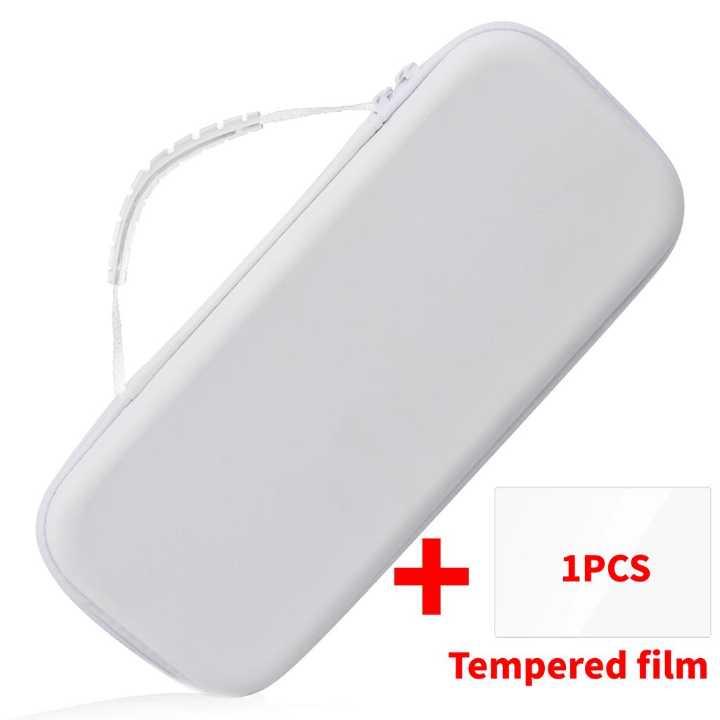 Leather Hard Portable Carrying Case Bag Shockproof Protective Travel Case Storage Bag for Asus ROG Ally Console Accessories