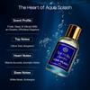 Aurrelis Signature Aqua Splash Extrait De Perfume for Unisex, 18 Hours Long Lasting Luxury Fresh Aqua| Perfume for Men and Women 50ml