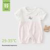 Morning Dew Baby Summer Romper – Short Sleeve, Lightweight Newborn Outfit